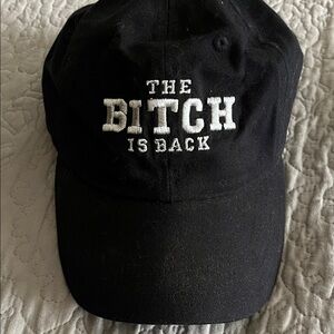 Elton John "The B**ch is Back"
Authentic Concert Tour Hat Cap